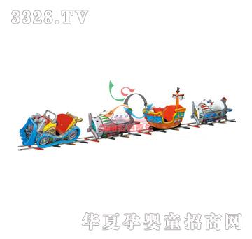澳尔特卡通四座圆型小火车JS17904