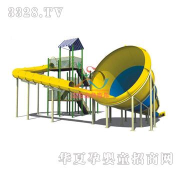 澳尔特水上乐园钻孔滑梯