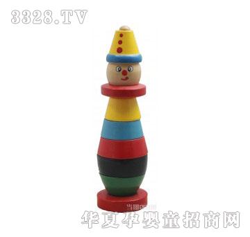 当啷123小丑套塔