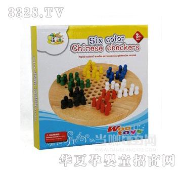 当啷123六色益智跳棋_幼得乐