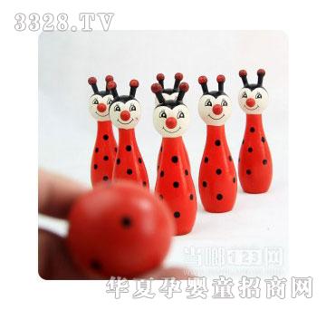 当啷123保龄球红