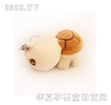 当啷123小乌龟手机挂件_黄