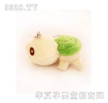 当啷123小乌龟手机挂件_绿