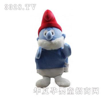 当啷123手偶-蓝精灵