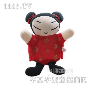 当啷123手偶中国娃