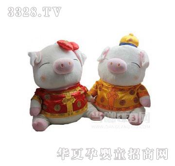 当啷123唐装猪