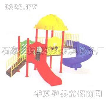 振鹏zp工程塑料滑梯-010