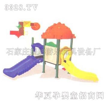 振鹏zp工程塑料滑梯-011