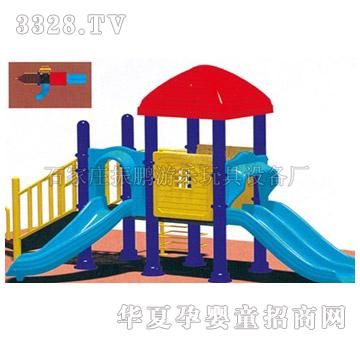 振鹏zp工程塑料滑梯-012