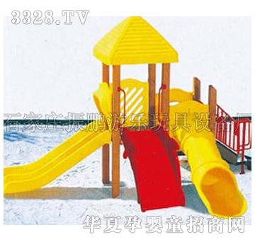 振鹏zp工程塑料滑梯-015