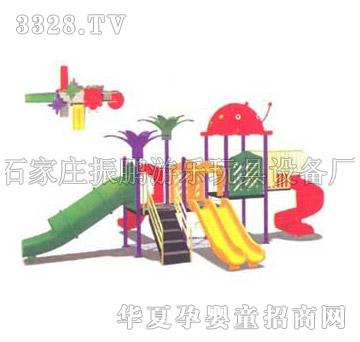 振鹏zp工程塑料滑梯-017