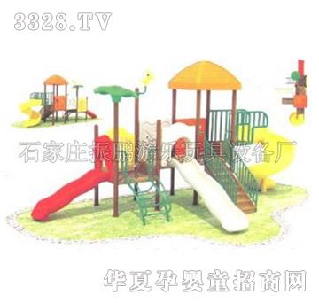 振鹏zp工程塑料滑梯-020