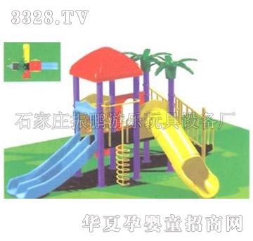 振鹏zp工程塑料滑梯-021