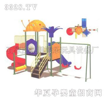 振鹏zp工程塑料滑梯-027