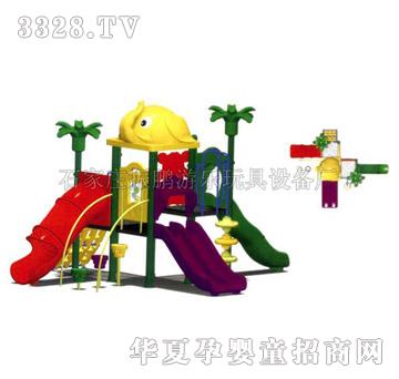 振鹏zp工程塑料滑梯-035