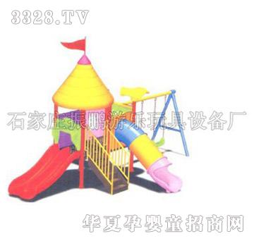 振鹏zp工程塑料滑梯-037