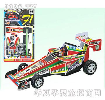 广丰回力F1方程车（5款）KLB34877P-2自装飞机