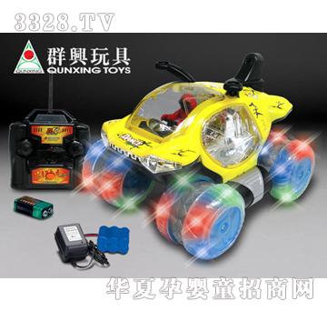 霹雳虎七通充电音乐编程跳舞特技车