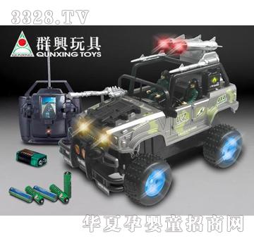 铁血战车四通无充电遥控车