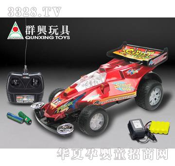 冲击波四通充电遥控车加灯QX-8111