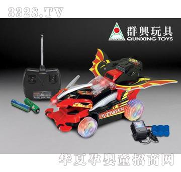 极速飞车充电四通遥控车带灯