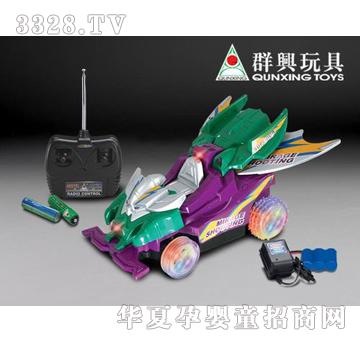 极速飞车充电四通遥控车带灯QX-3621L