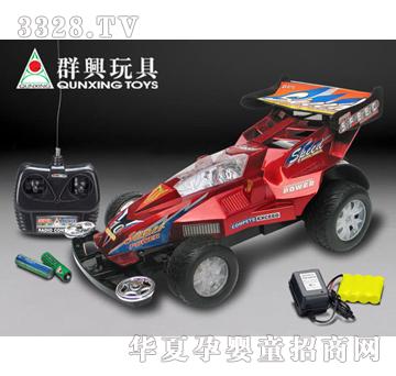 冲击波四通充电遥控车加灯QX-8110