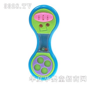 亲亲我煅炼宝宝手眼早教益智玩具音乐电话手摇铃