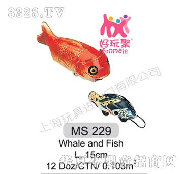 ߽Whale and Fish229