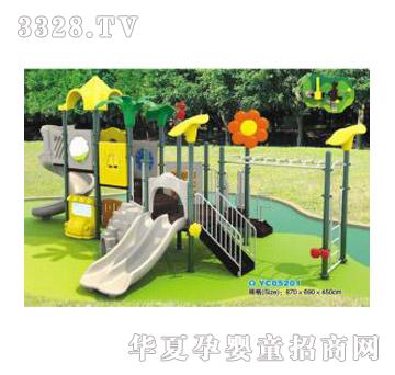 健士动物系列大型组合滑梯YC05201