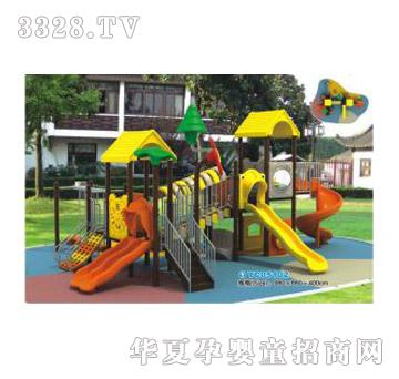 健士动物系列大型组合滑梯YC05102