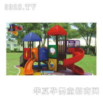 健士动物系列大型组合滑梯YC05101