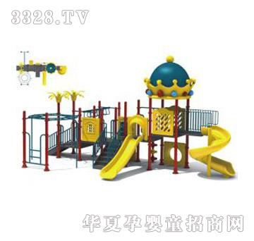 健士城堡系列大型组合滑梯YC04601