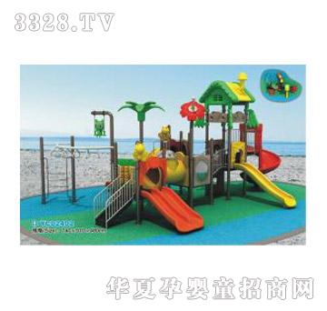 健士树屋系列大型组合滑梯YC02402