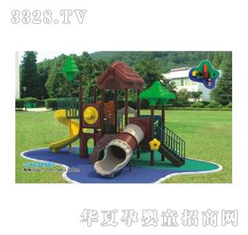 健士动物系列大型组合滑梯YC01901