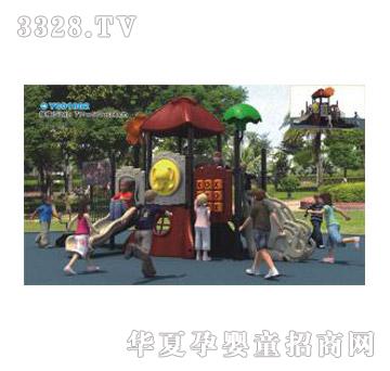 健士动物系列大型组合滑梯YC01802