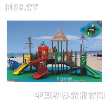 健士海盗船系列大型组合滑梯YC03401