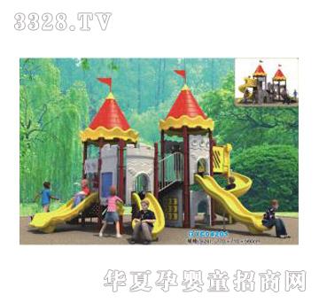 健士城堡系列大型组合滑梯YC04201