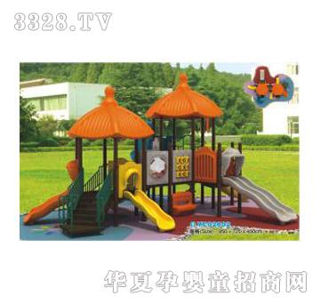 健士树屋系列大型组合滑梯YC02802
