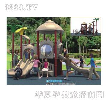 健士热带雨林系列大型组合滑梯YC03701