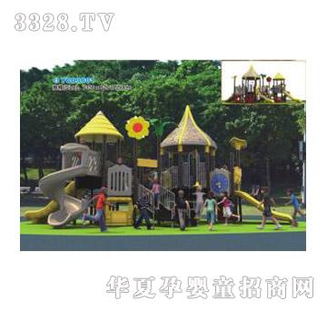 健士热带雨林系列大型组合滑梯YC03601