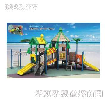 健士树屋系列大型组合滑梯YC02601