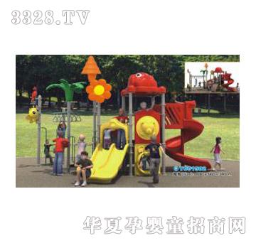 健士动物系列大型组合滑梯YC01502