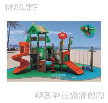健士树屋系列大型组合滑梯YC02302