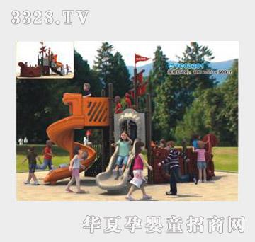 健士海盗船系列大型组合滑梯YC03201