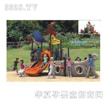 健士海盗船系列大型组合滑梯YC03102
