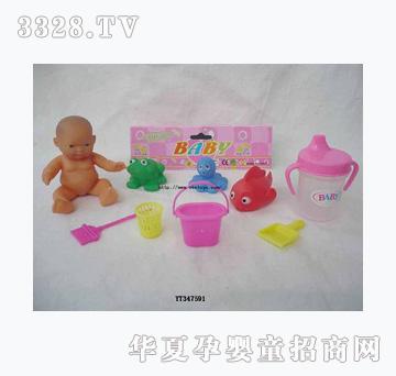 易腾表情娃+搪胶动物+清洁工具+奶瓶