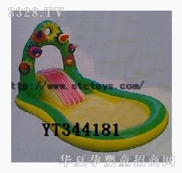 易腾拱门滑梯套圈水池