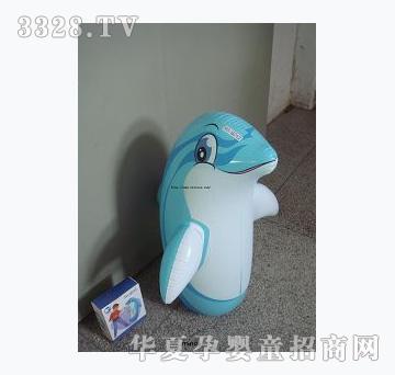 易腾充气海豚不倒翁