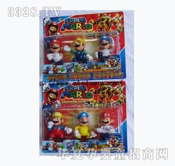 易腾3只装4.5寸超级玛丽公仔（2款）